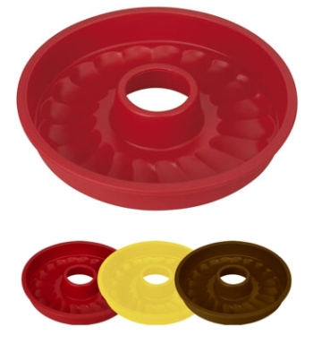 Forma silicon Bábovka věnec pr.26cm COLOR